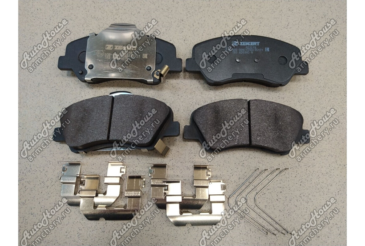 Колодки передние ZEKKERT Geely Atlas [1.8 16V 6MT внедорожник 4X2]