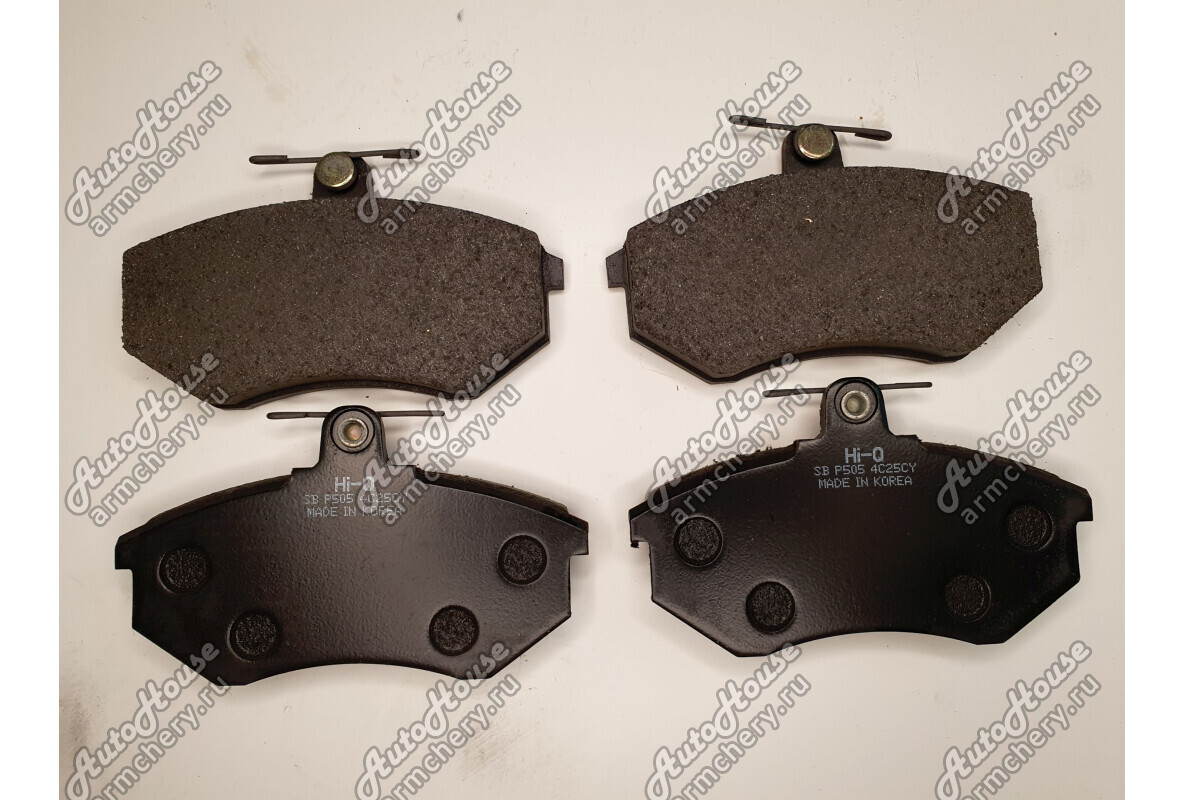 Колодки передние (с усиками) H&Q Vortex Estina [2.0 16V 5MT седан]