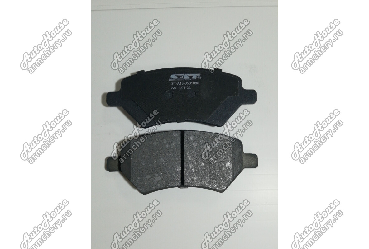 Колодки передние SAT Chery Tiggo [1.6 16V 5MT внедорожник 4X4]