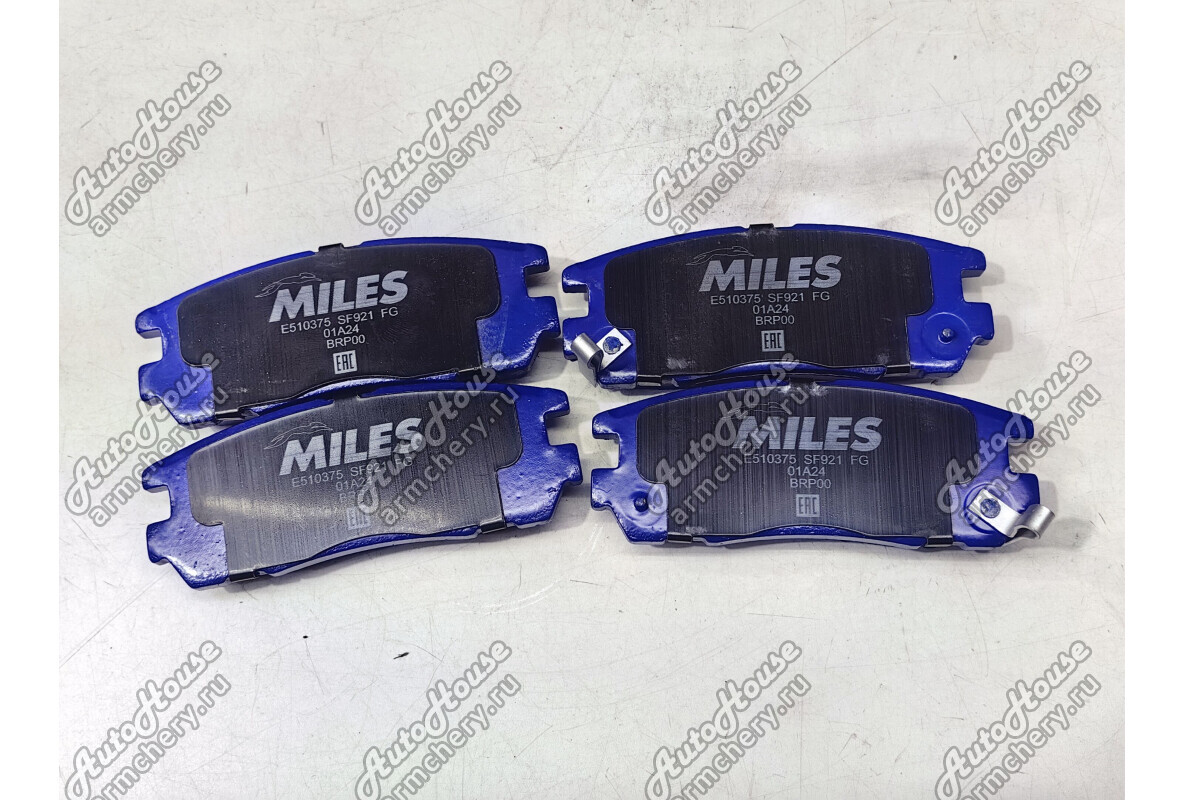Колодки задние MILES Great Wall Safe [2.2 8V 5MT внедорожник 4X4]