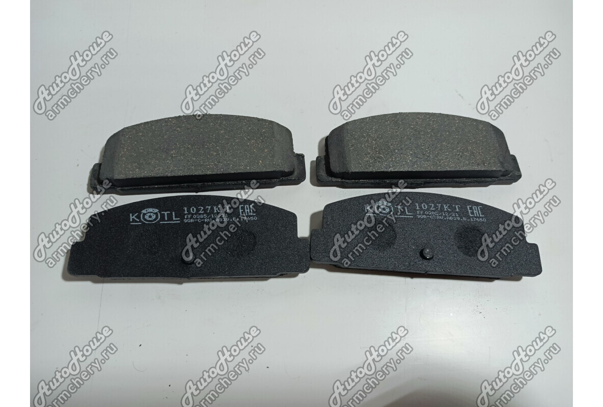 Колодки задние KOLT Haima 3 [1.8 16V 5MT седан]