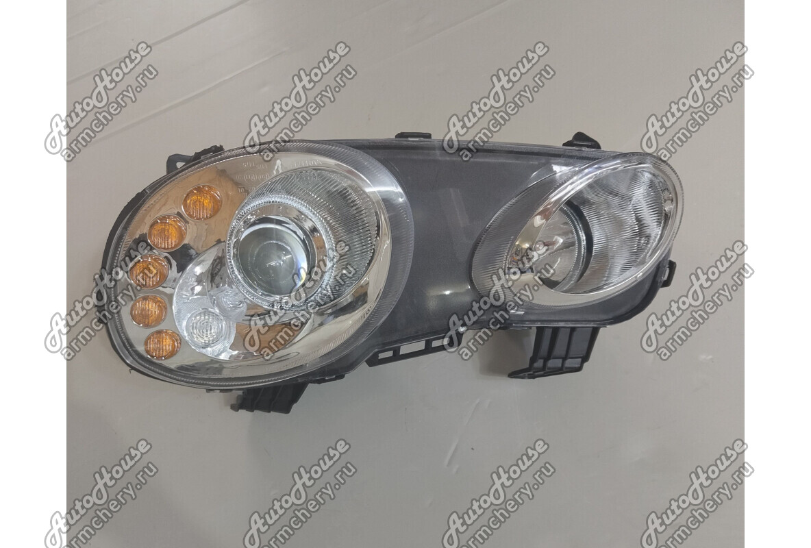 Фара левая Chery QQ6 [1.1 16V 5MT лифтбэк]