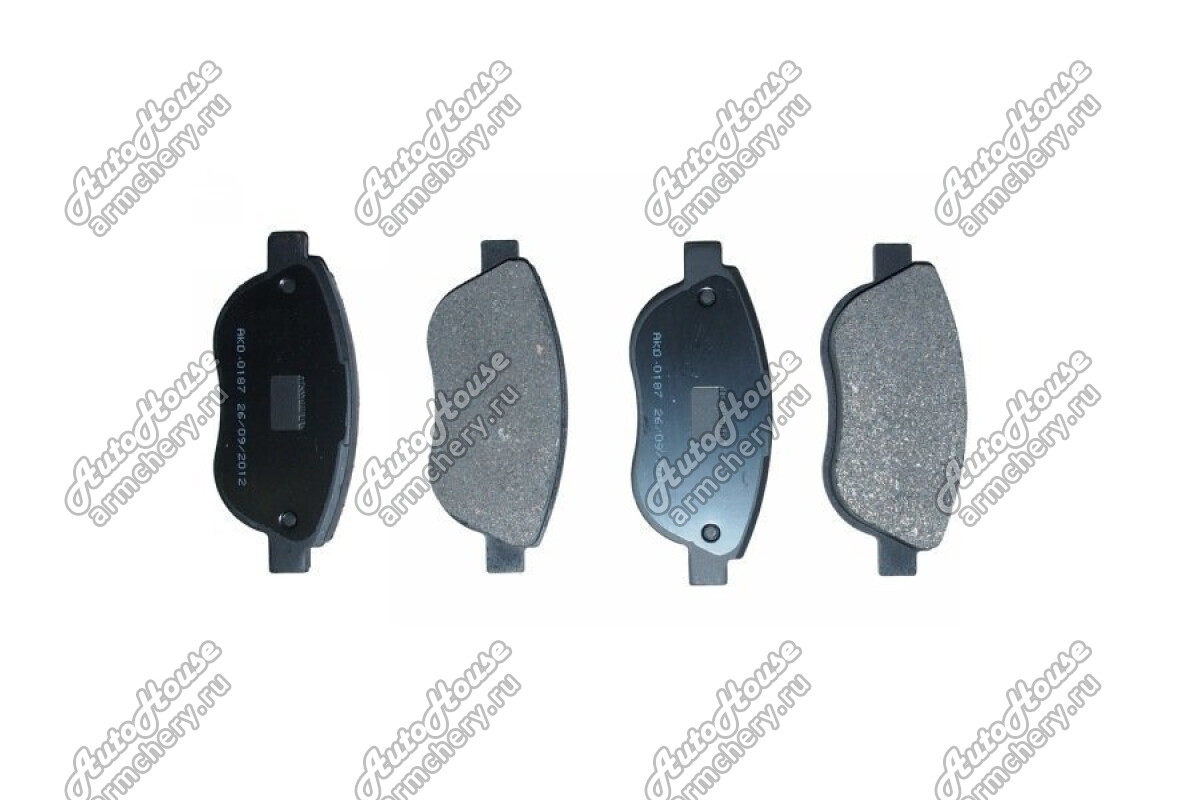 Колодки передние AKYOTO Geely Emgrand EC7 [1.8 16V 5MT седан]