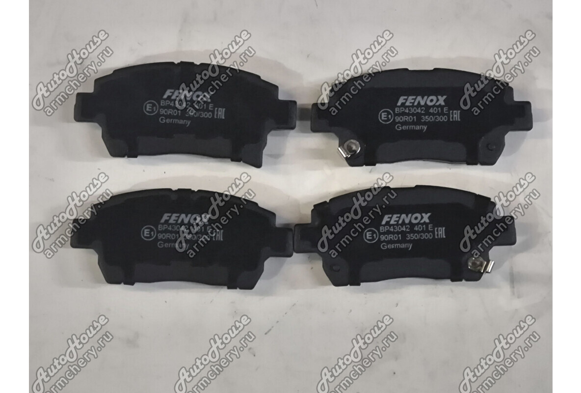 Колодки передние FENOX Lifan Solano 2 (650) [1.8 16V CVT седан]