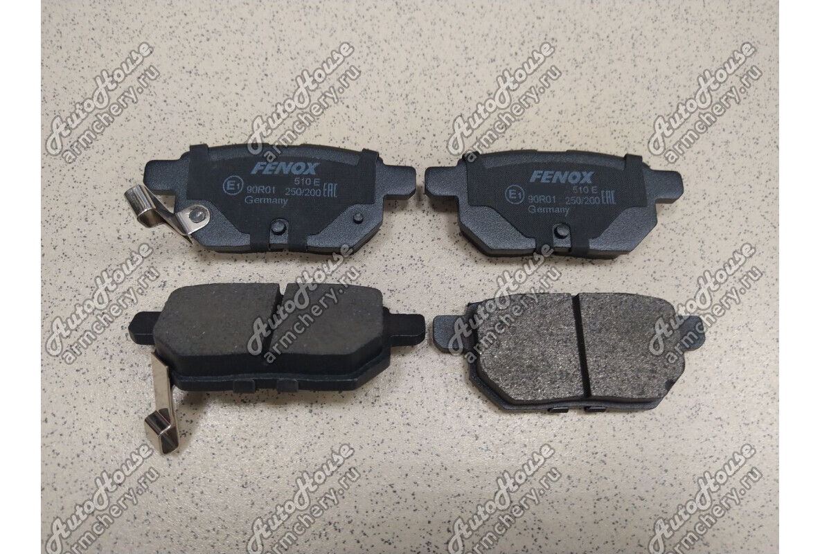 Колодки задние FENOX Lifan X50 [1.5 16V CVT внедорожник]