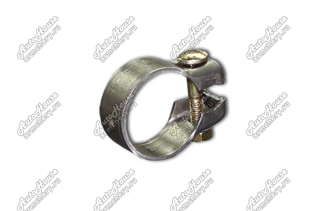 Хомут глушителя Chery Amulet [1.6 8V 5MT лифтбэк]