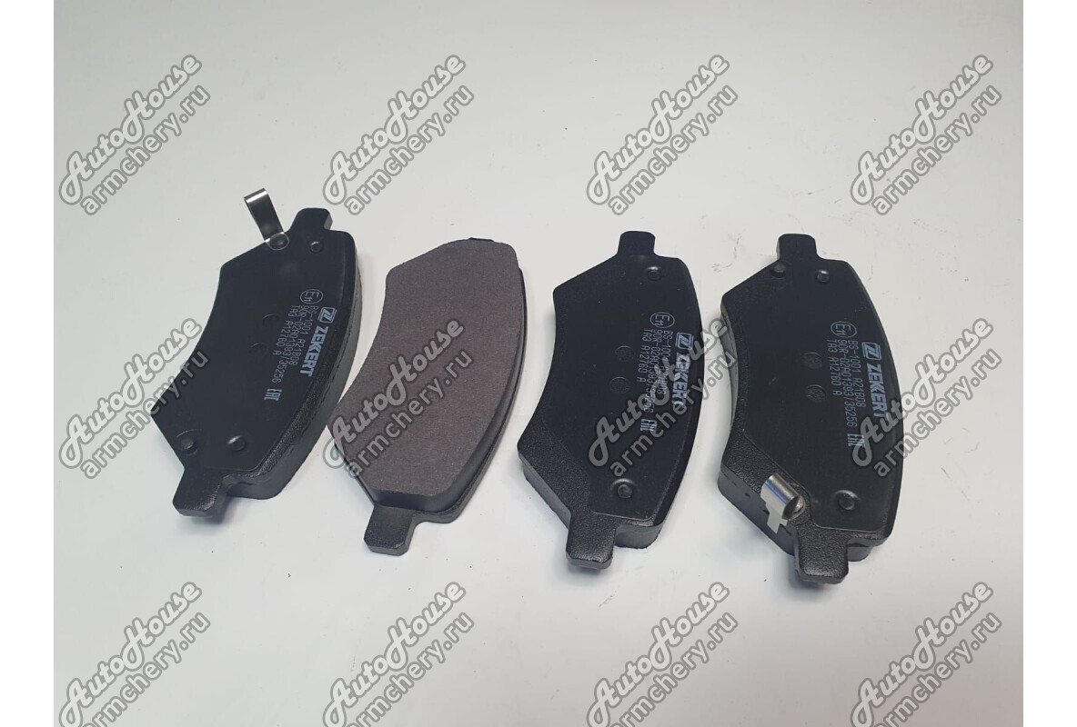 Колодки передние ZEKKERT Chery Tiggo [1.6 16V 5MT внедорожник 4X4]