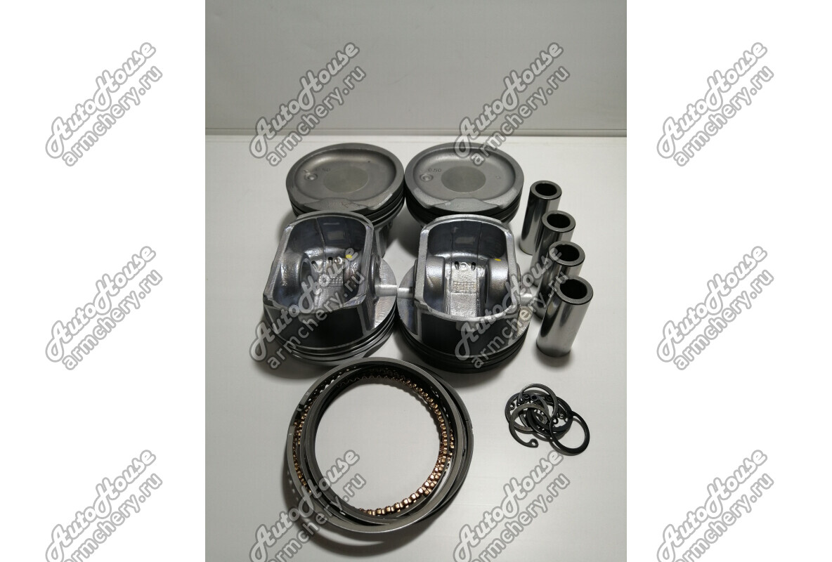 Поршень 0.50 (комплект поршень, палец, кольца) Geely Emgrand EC7 [1.8 16V 5MT седан]