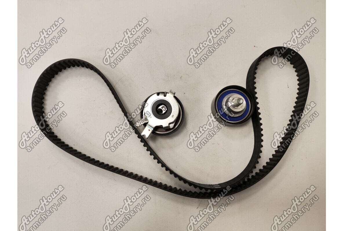 Комплект ГРМ нового образца GATES Chery QQ6 [1.1 16V 5MT лифтбэк]