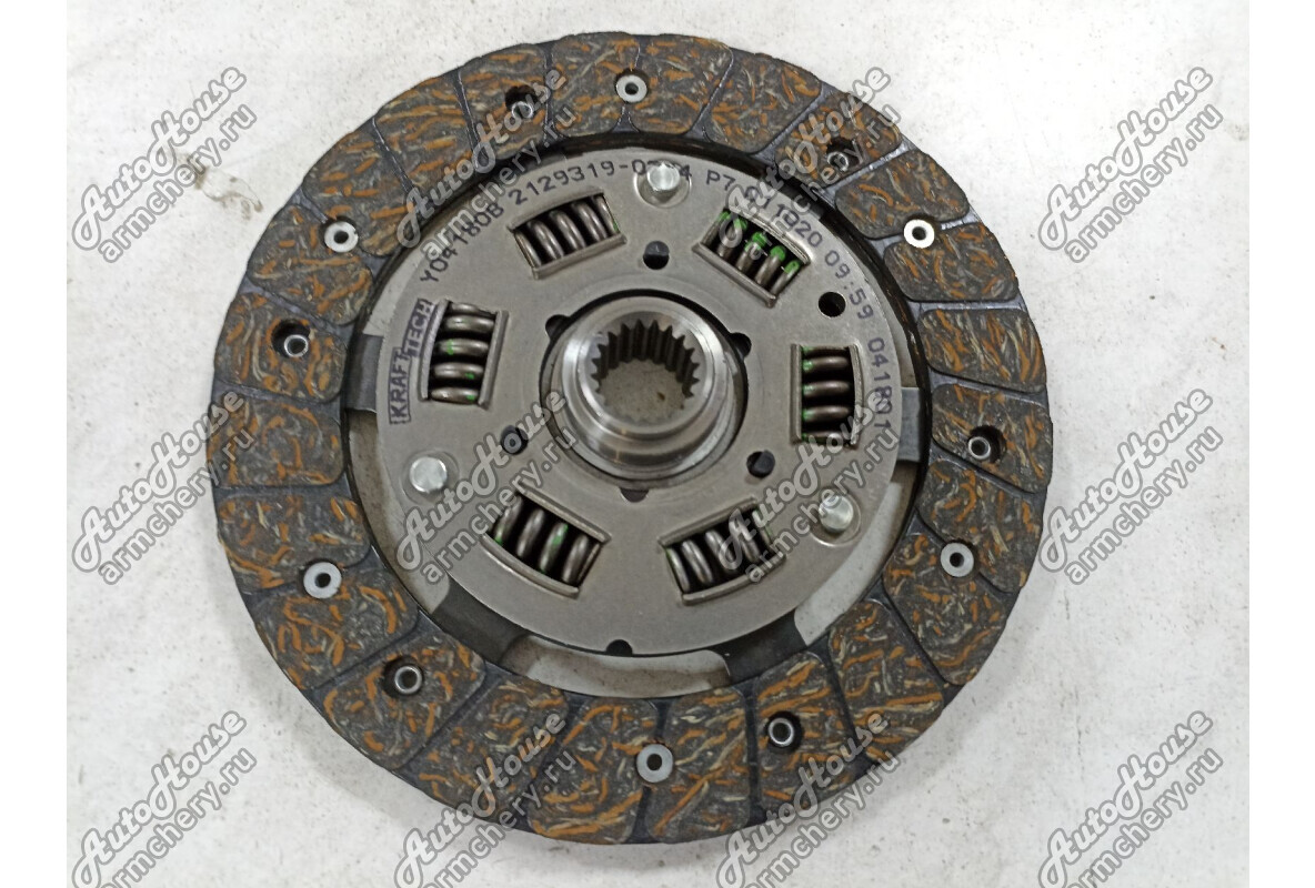 Диск сцепления (180) KRAFTTECH Geely Otaka / CK [1.5 16V 5MT седан]