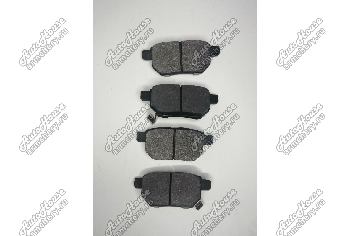 Колодки задние (китайская сборка) ZEKKERT Lifan X50 [1.5 16V CVT внедорожник]