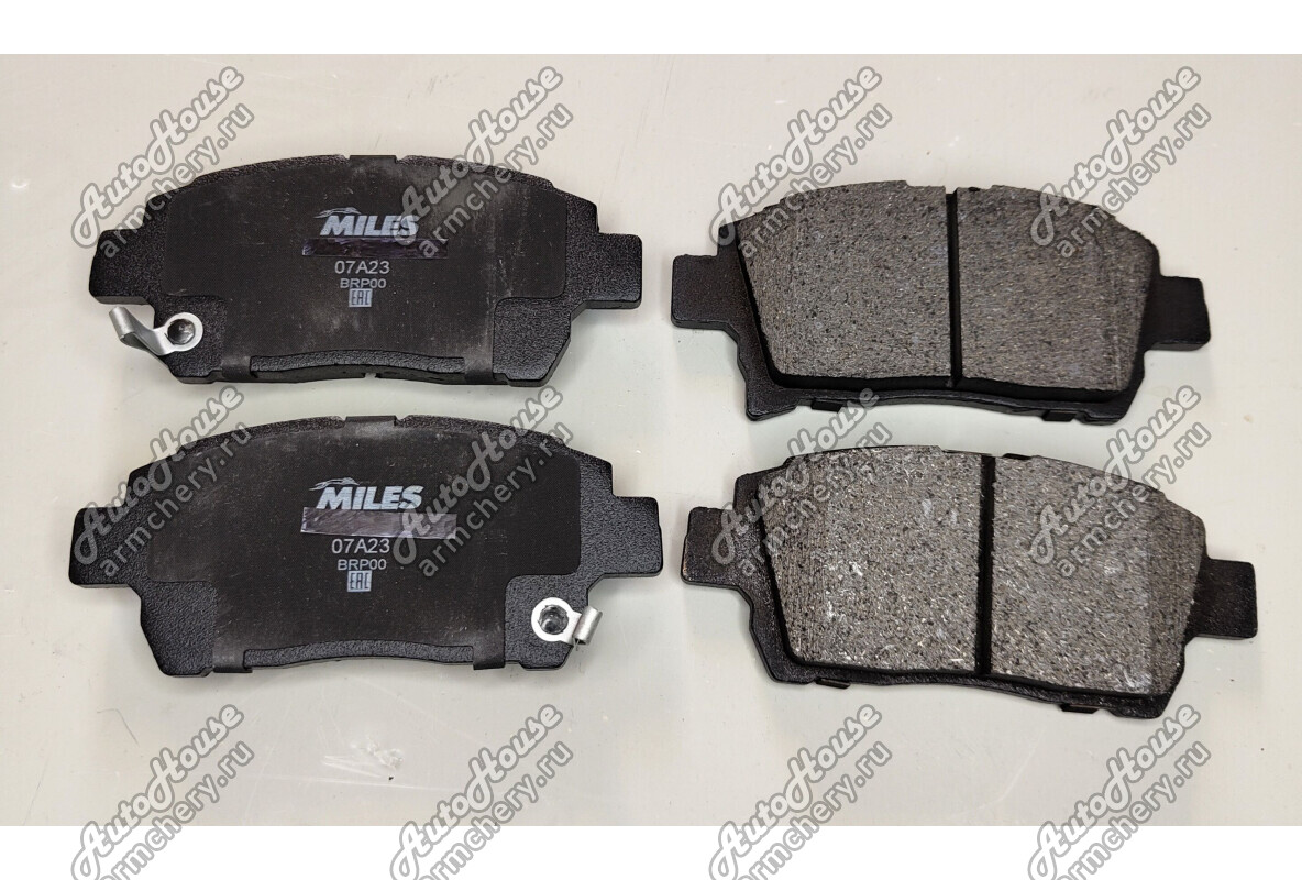 Колодки передние MILES Lifan Solano 2 (650) [1.8 16V CVT седан]