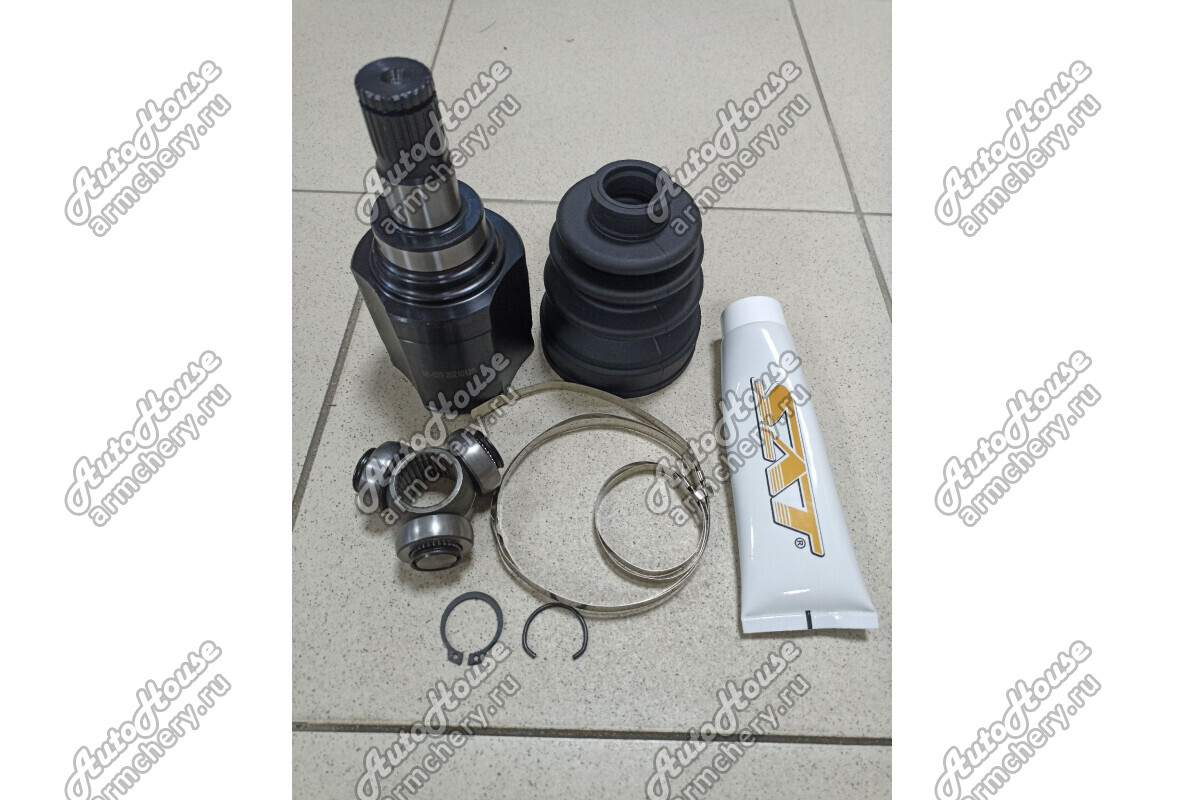 Шрус внутренний левый (25 наружных, 30 внутренних шлица) SAT Lifan Solano (620) [1.8 16V 5МТ седан]