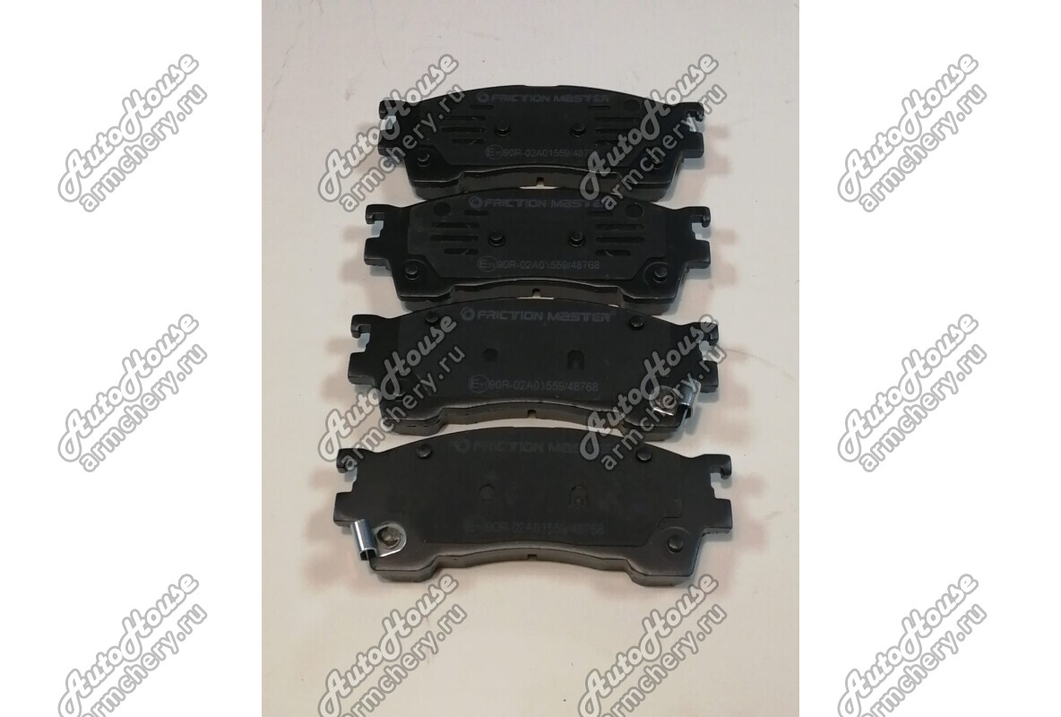 Колодки передние FRICTION MASTER Haima 3 [1.8 16V 5MT седан]