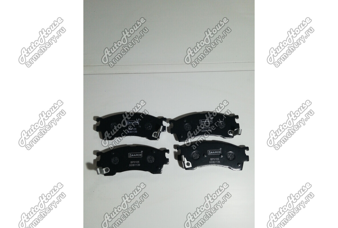 Колодки передние MAPCO Haima 3 [1.8 16V 5MT седан]