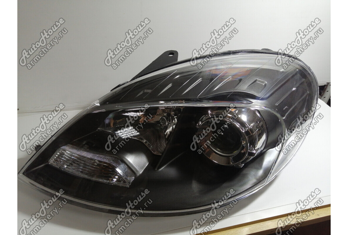 Фара левая (прямоугольные линзы) Lifan Breez [1.3 16V 5MT хетчбэк]