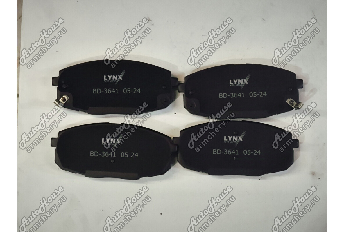 Колодки передние LYNX Changan Eado [1.6 16V 5MT седан]