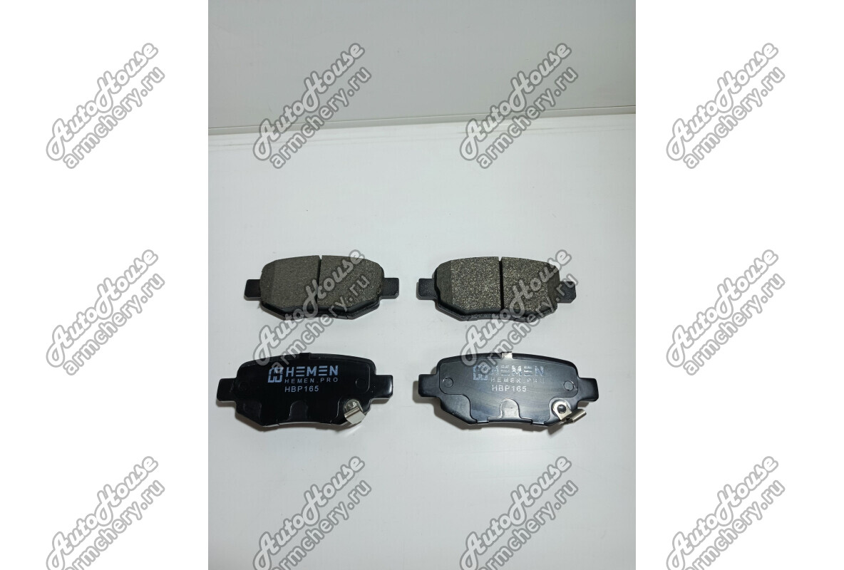 Колодки задние HEMEN Chery Tiggo [1.6 16V 5MT внедорожник 4X4]