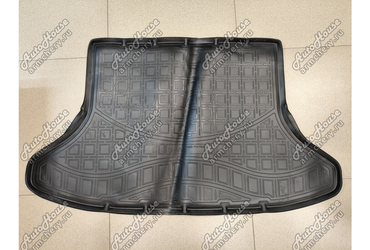 Коврик багажника (полиуретан) NORPLAST Chery Tiggo 3 [1.6 16V 5MT внедорожник]