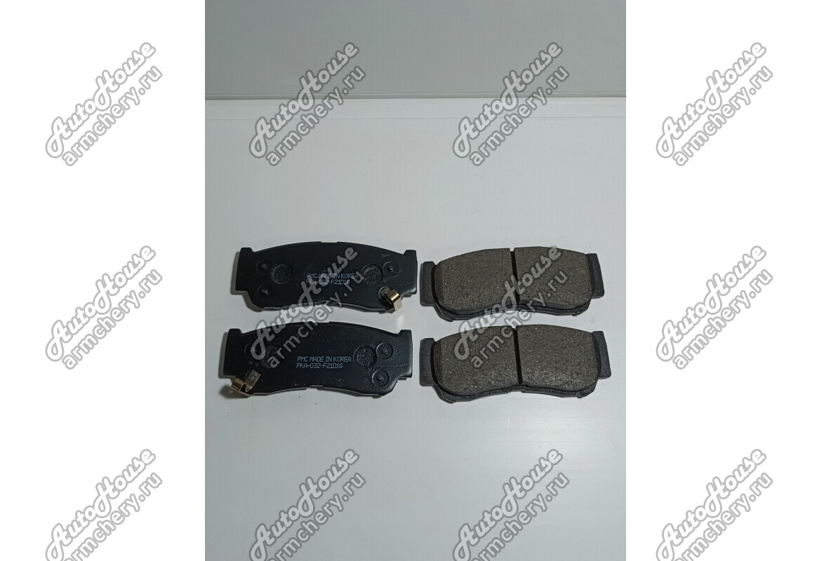 Колодки задние PARTS-MALL JAC T6 [2.0 16V 6MT пикап 4X4 Turbo дизель]