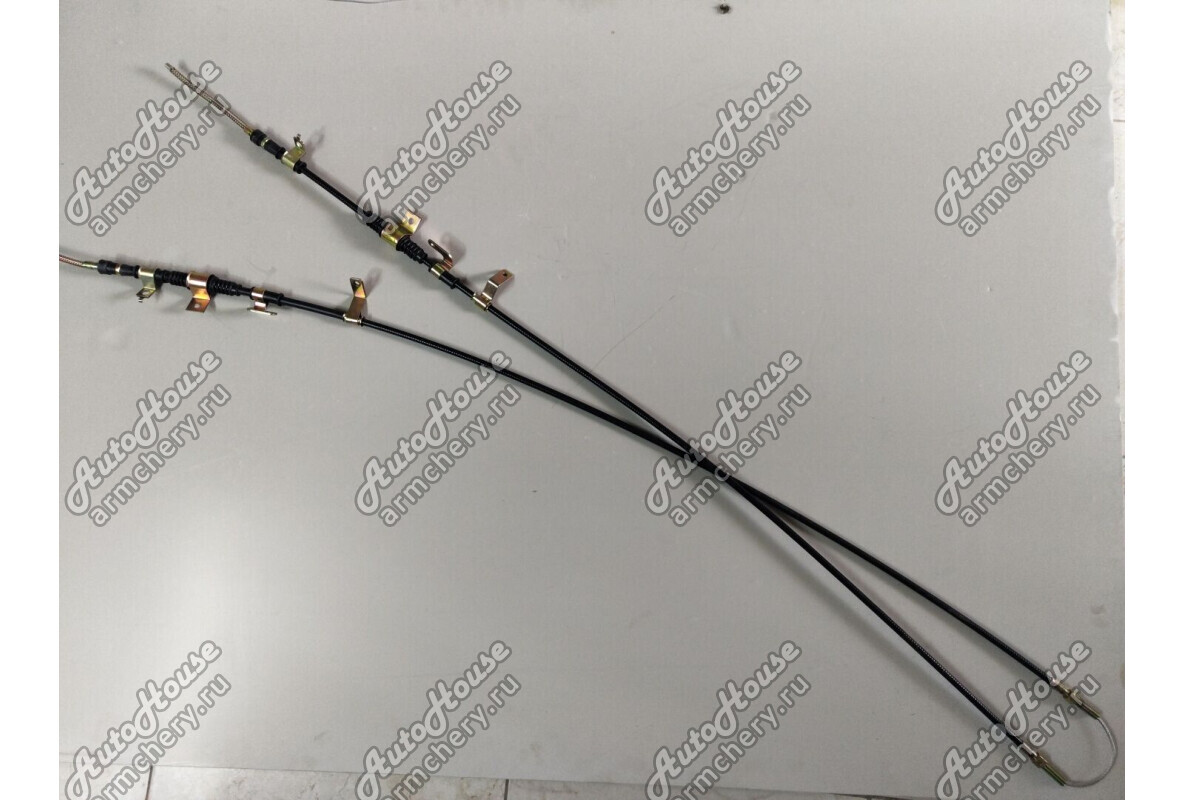 Трос ручного тормоза Chery QQ6 [1.1 16V 5MT лифтбэк]