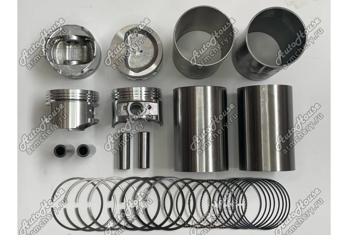 Поршневая группа 491QE (поршень, палец, кольца, гильзы) Great Wall Safe [2.2 8V 5MT внедорожник 4X4]