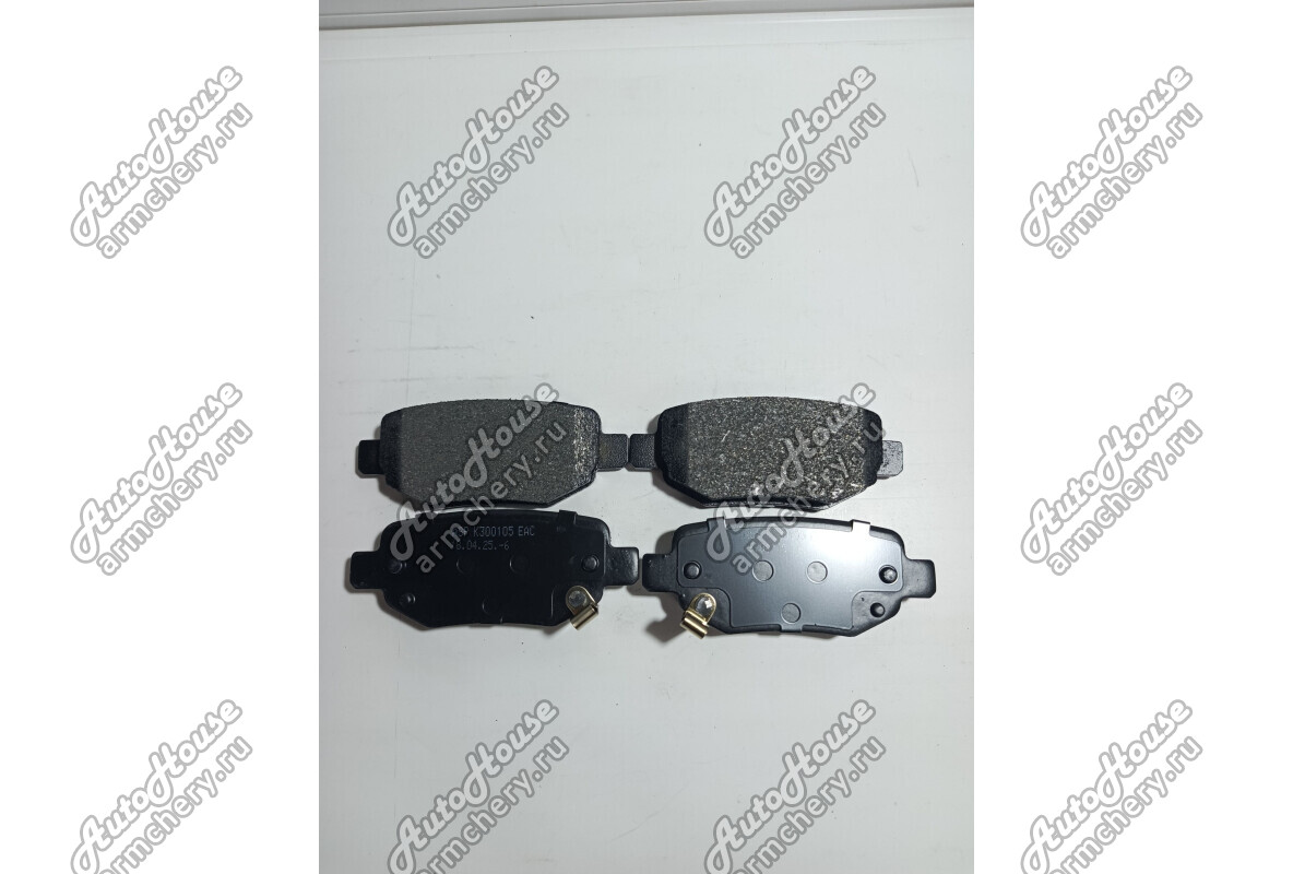 Колодки задние ASP Chery Tiggo [2.0 16V 5MT внедорожник 4X4]