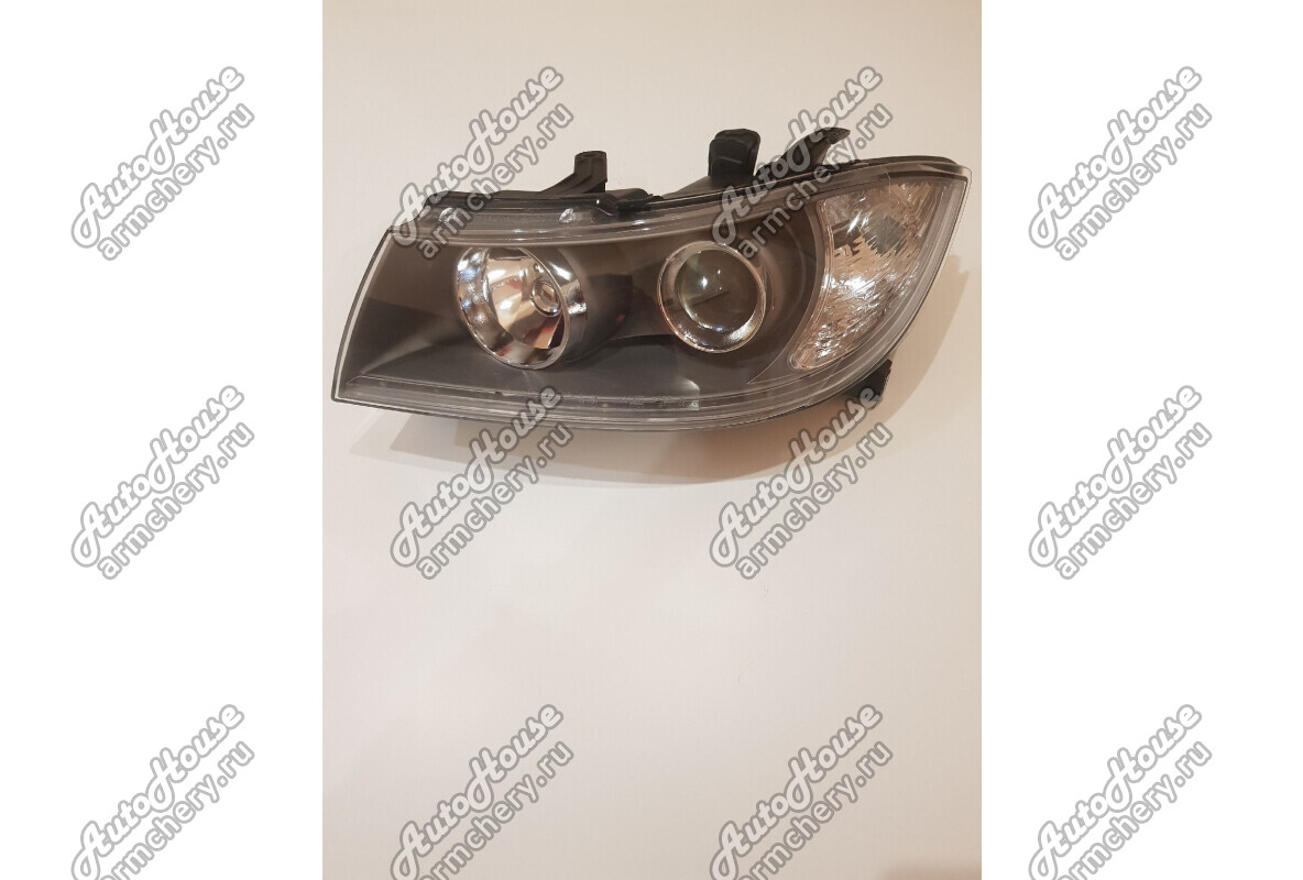 Фара левая (с корректором) SAT Lifan Solano (620) [1.6 16V CVT седан]