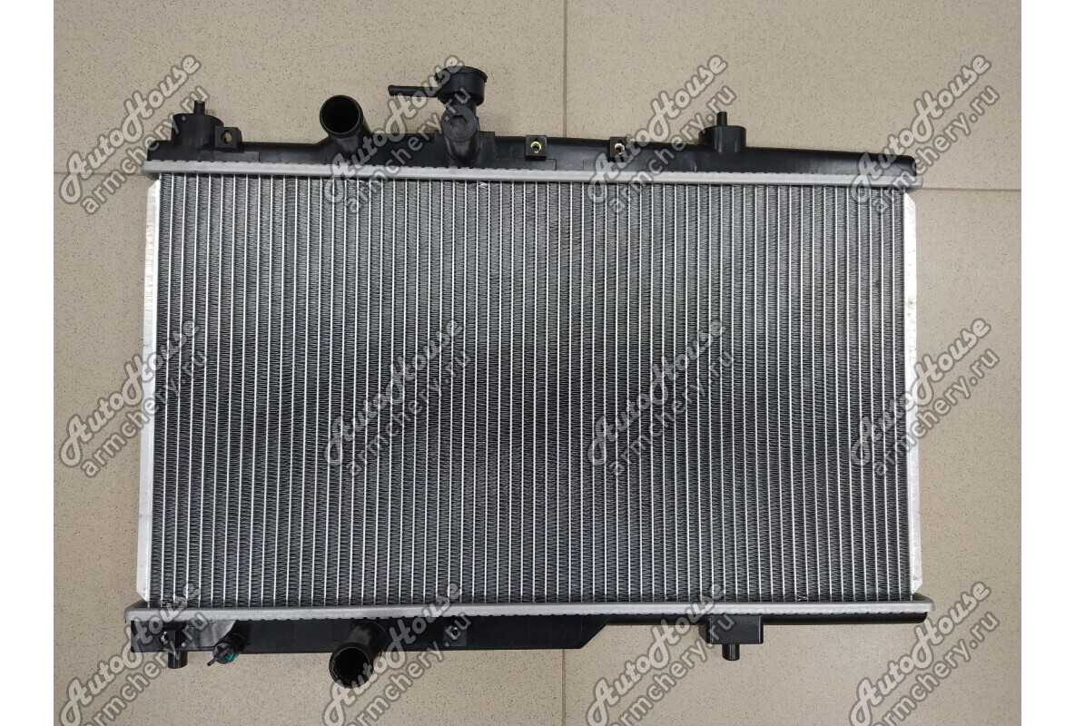 Радиатор охлаждения под 1 вентилятор GEELY Faw V2 [1.3 16V 5MT хетчбэк]
