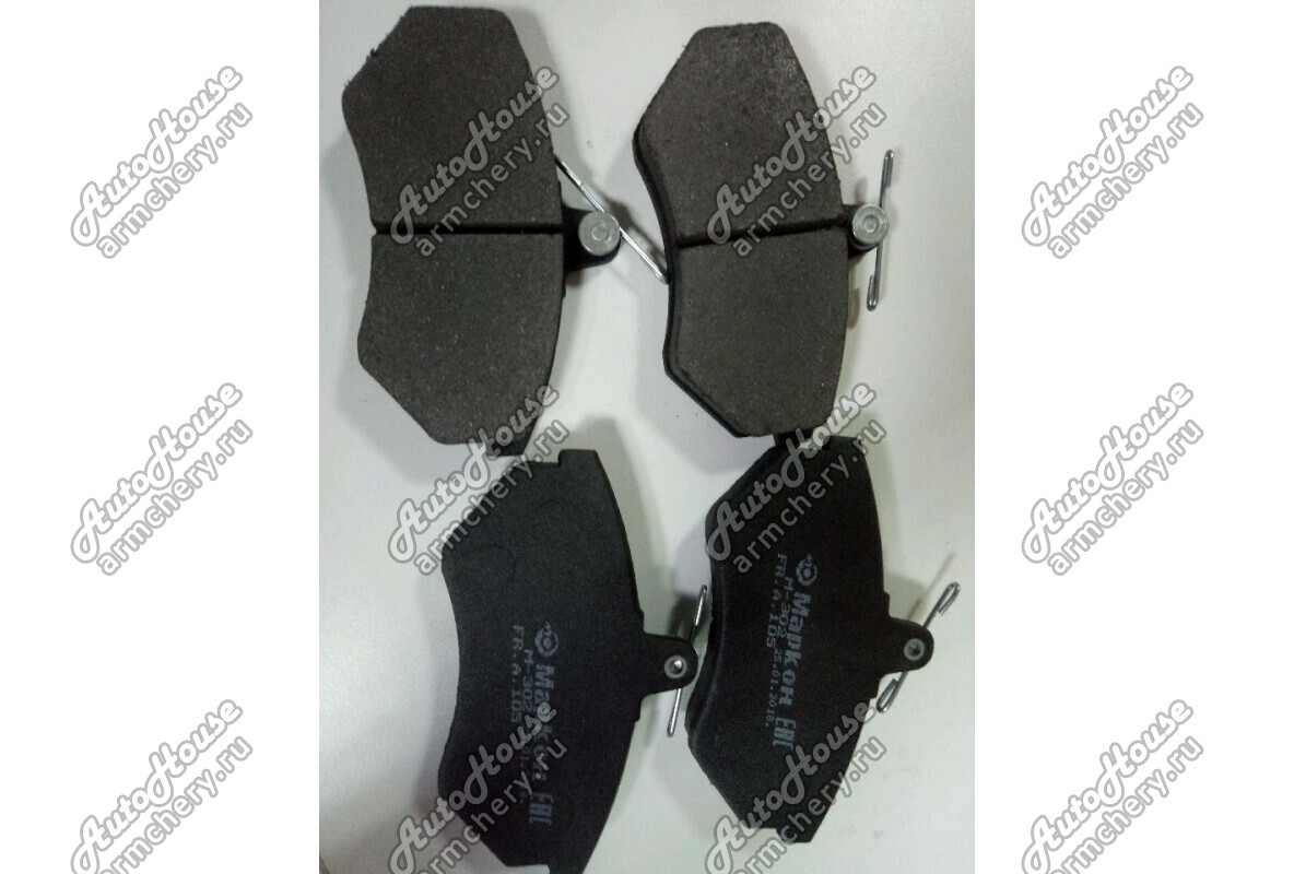 Колодки передние (с усиками) РЕДКО MARKON Chery Fora [2.0 16V 5MT седан]