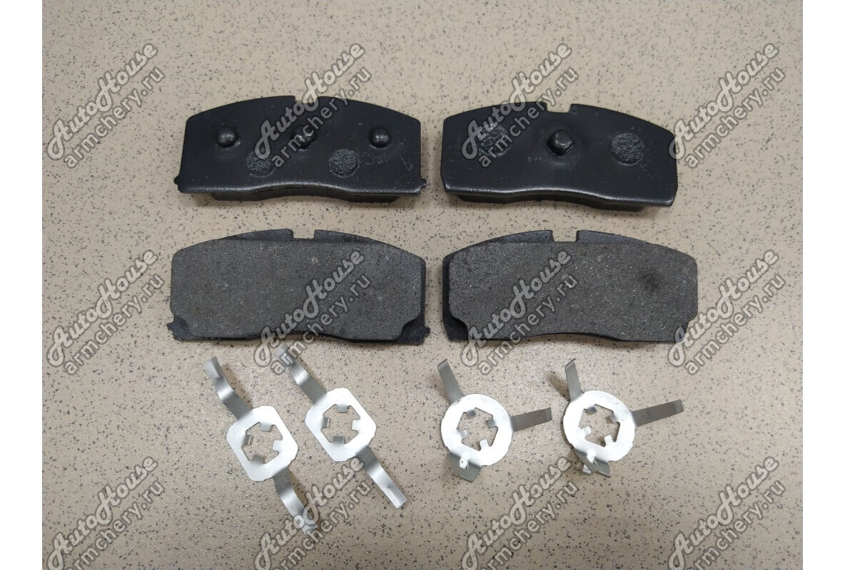 Колодки передние (с ABS) GEELY Lifan Smily (320) [1.3 16V 5MT хетчбэк]