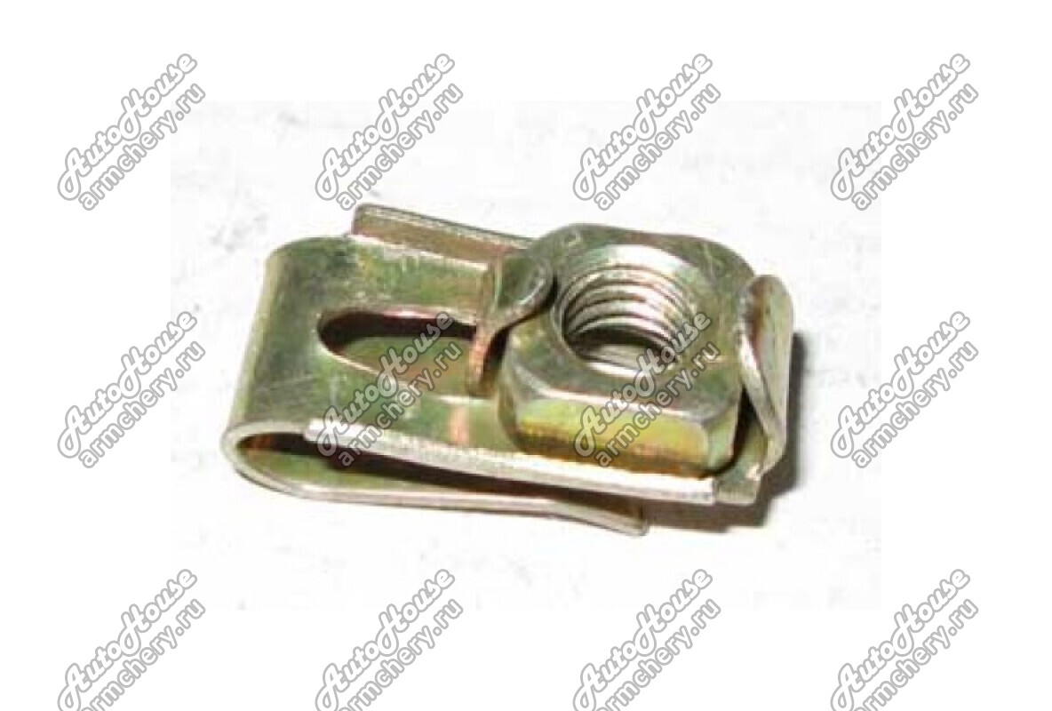 Клипса крепления бампера (метал) Chery Fora [2.0 16V 5MT седан]