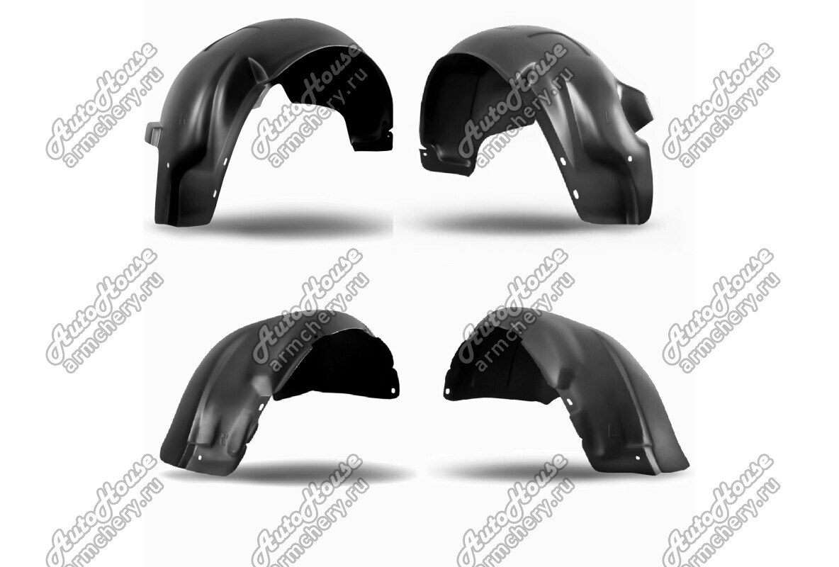 Подкрылки (комплект) НОВА ПЛАСТ Chery Fora [2.0 16V 5MT седан]