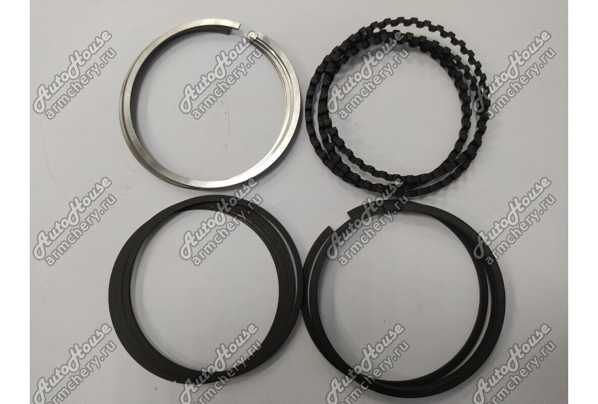 Кольца поршневые STD (Euro3) Chery Amulet [1.5 16V 5MT лифтбэк]