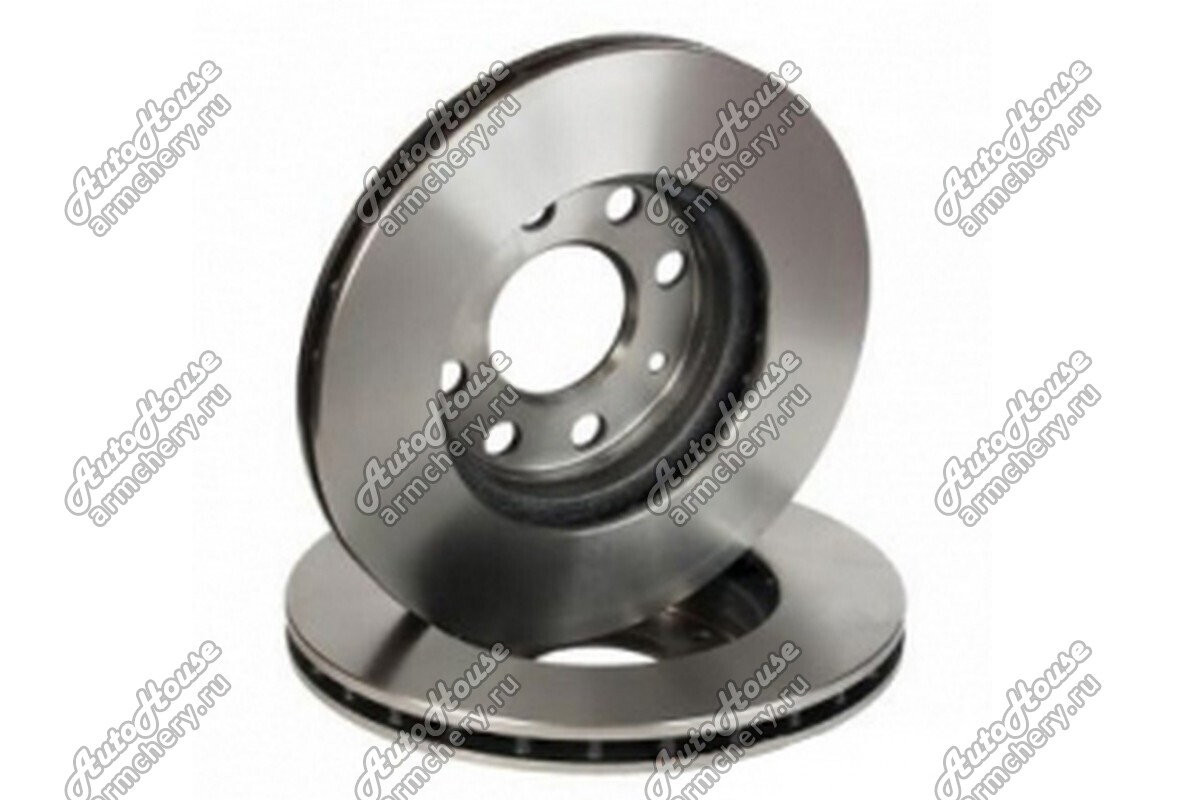 Диск тормозной передний (1шт) Chery Indis [1.3 16V 5AMT хетчбэк]