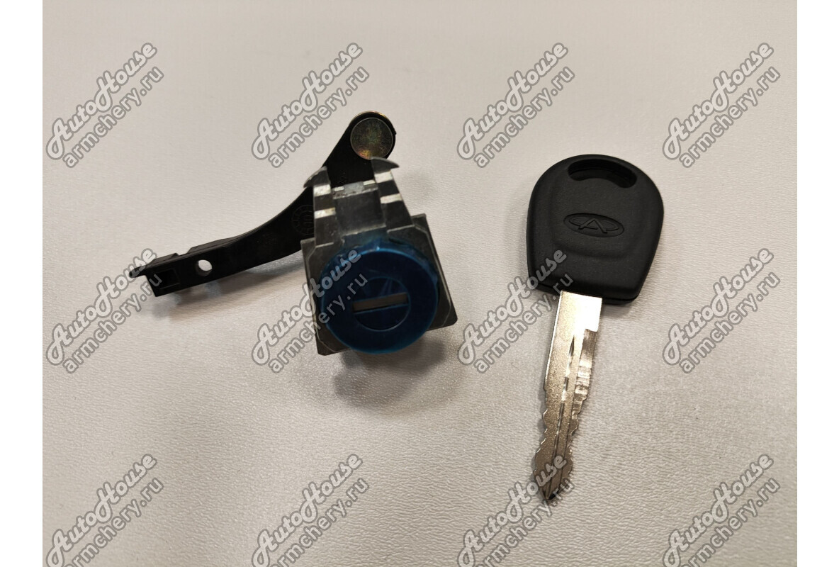 Личинка замка двери передней левой (с ключом) Chery Fora [2.0 16V 5MT седан]