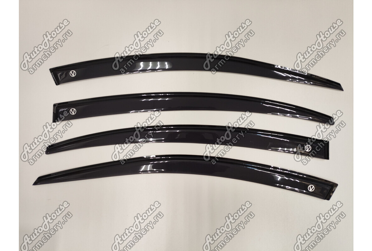 Дефлекторы окон SHS Chery Fora [2.0 16V 5MT седан]