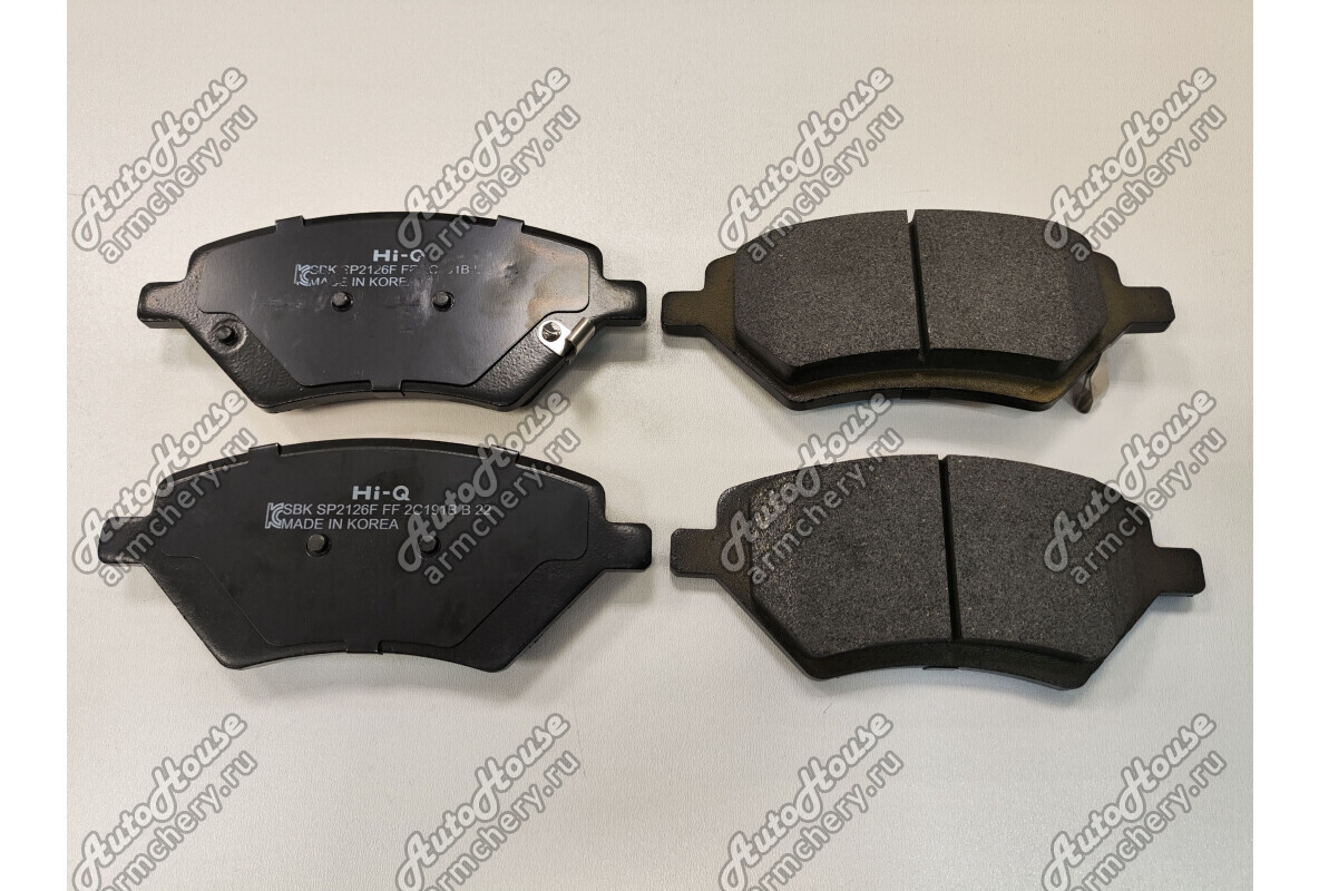 Колодки передние SANGSIN BRAKE Chery Tiggo 4 (2017-2019) [1.5 16V 6MT внедорожник Turbo]