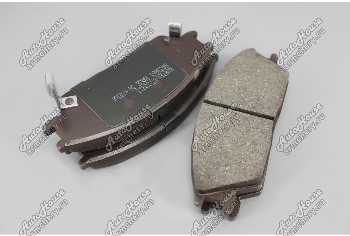 Колодки передние KORTEX Geely Emgrand EC7 [1.5 16V 5MT седан]