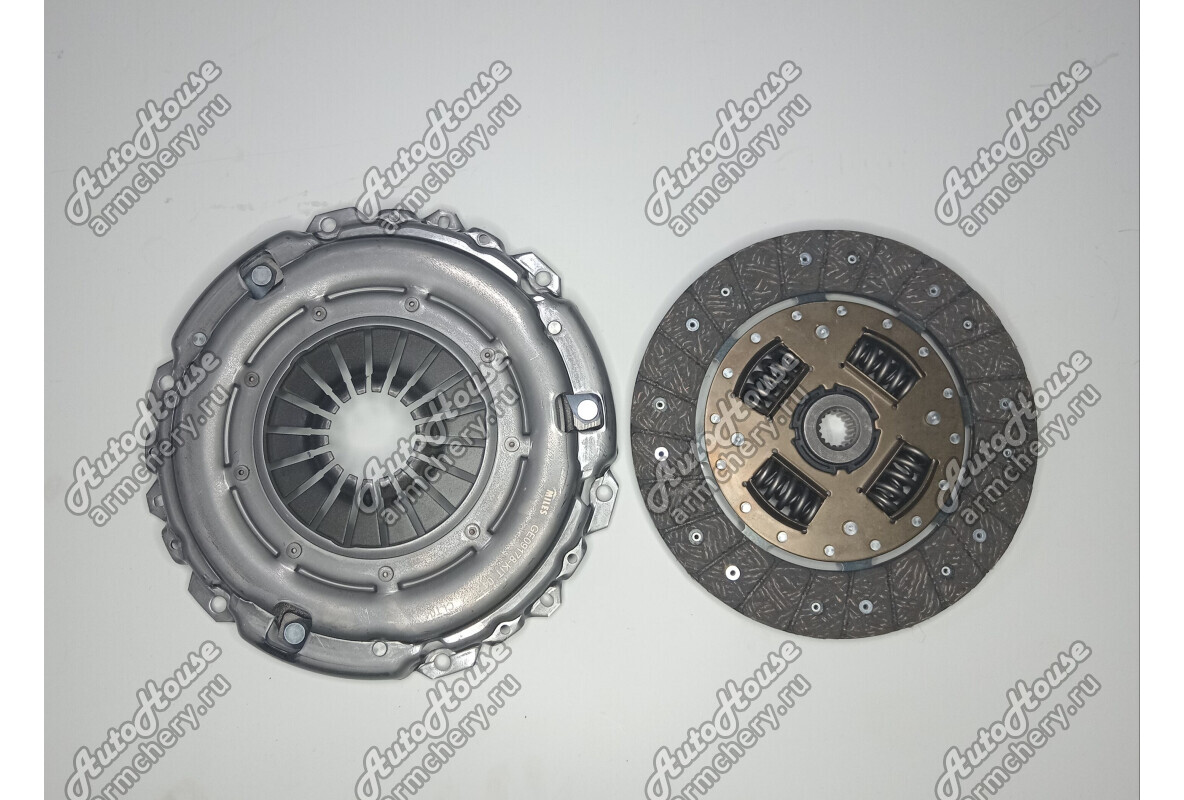 Сцепление в сборе (без выжимного подшипника) MILES Chery Fora [1.6 16V 5MT седан]