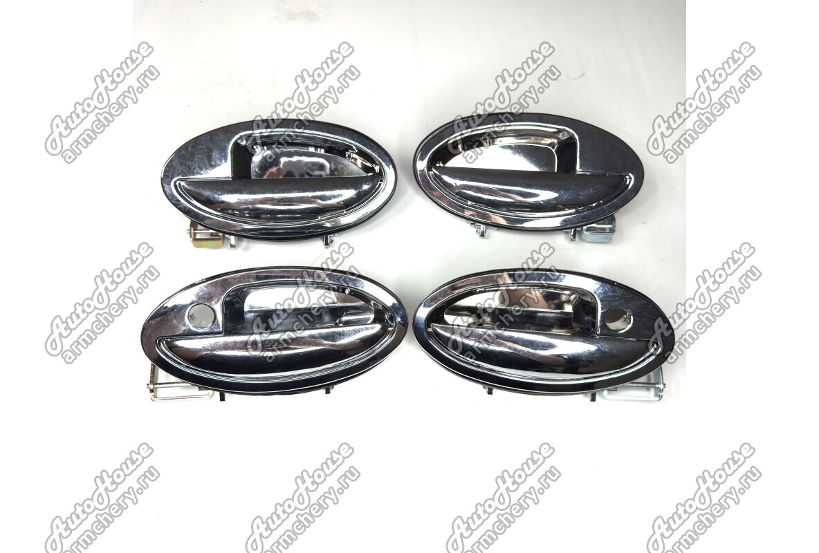 Ручки дверей наружных (комплект) металлические Lifan Breez [1.6 16V 5MT хетчбэк]