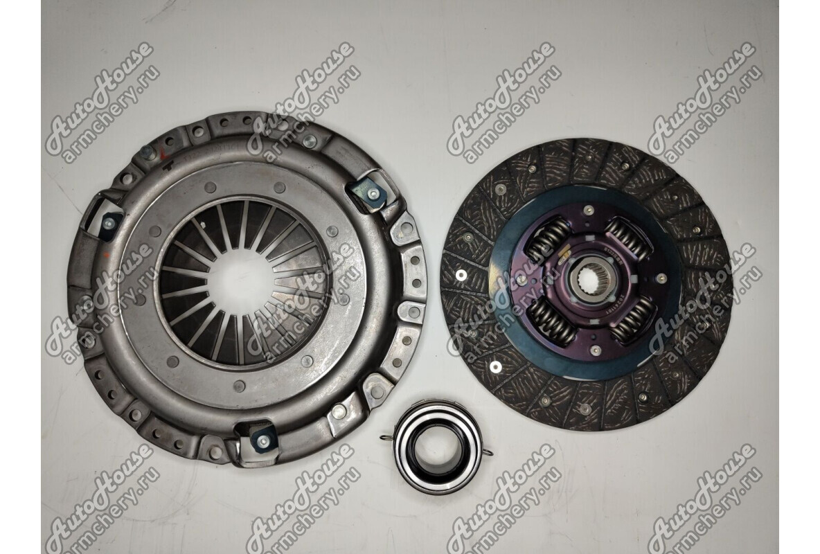 Сцепление в сборе VALEO Chery Tiggo [2.4 16V 5MT внедорожник 4X2]