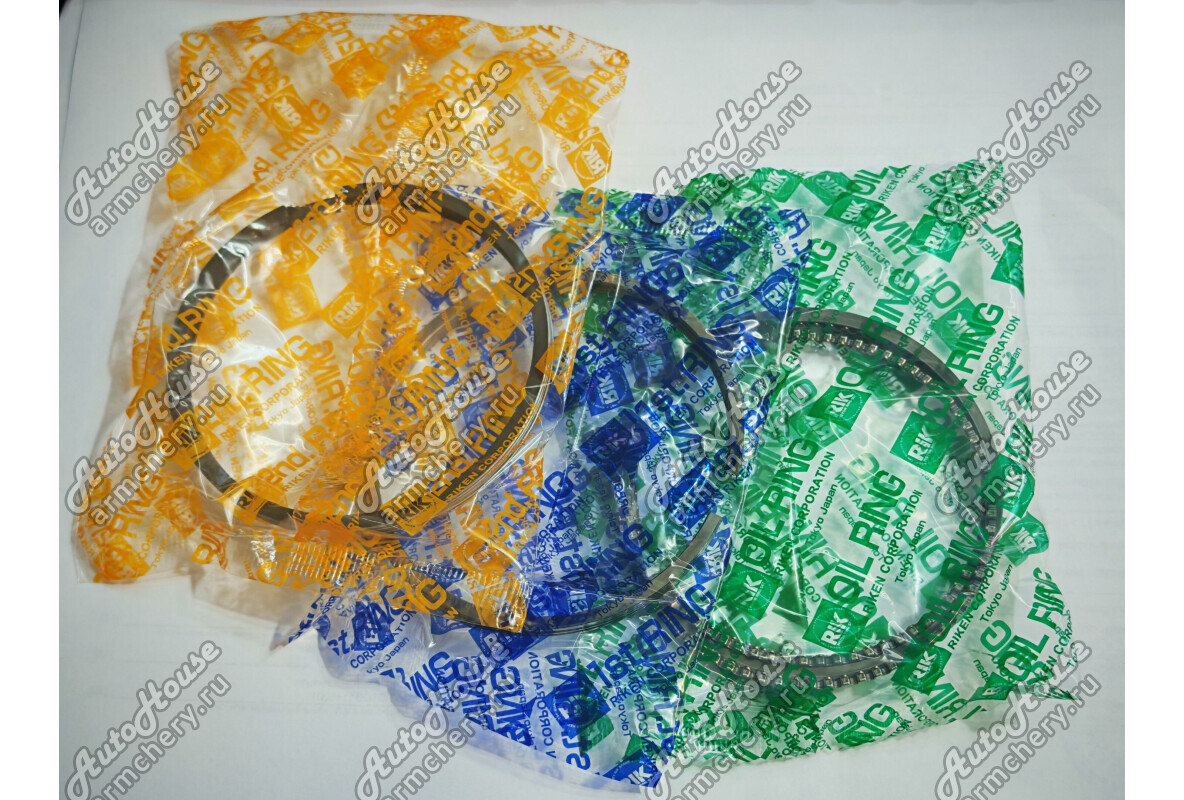 Кольца поршневые STD RIK Chery Tiggo [2.4 16V 5MT внедорожник 4X2]