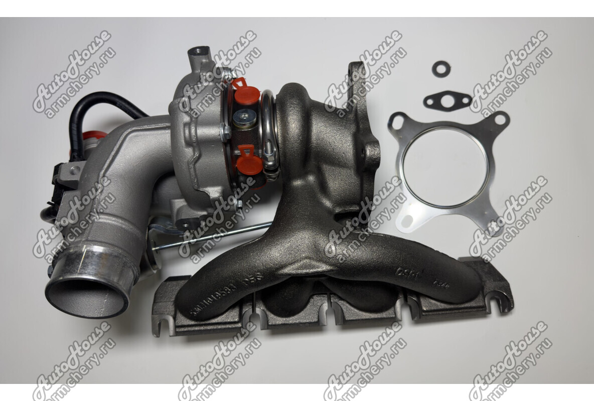 Коллектор выпускной в сборе с турбокомпрессором GAC GS8 (2016-2023) [2.0 16V 6AT внедорожник 4X4 Turbo]