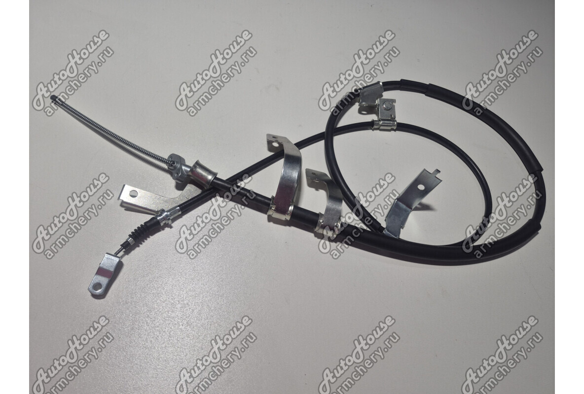 Трос ручного тормоза левого (дисковый тормоз, 3050мм) JAC T6 [2.0 16V 6MT пикап 4X4 Turbo]