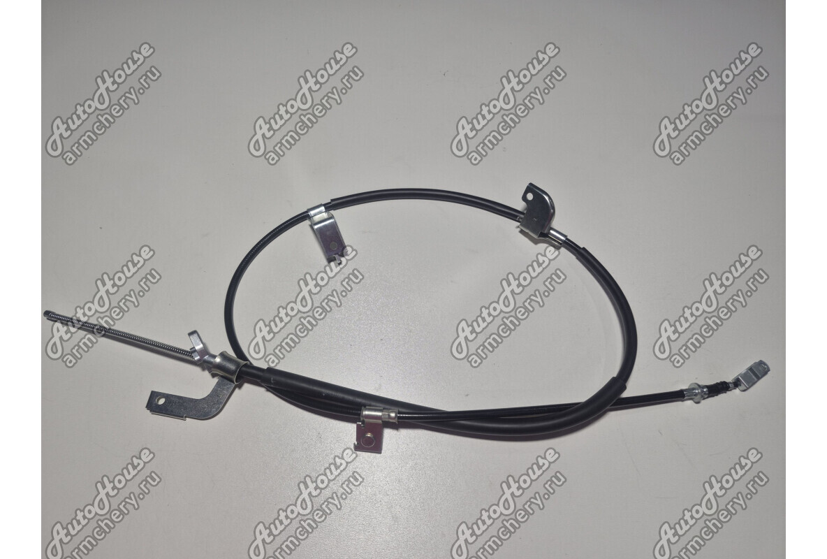 Трос ручника левый (барабанный тормозной механизм 3010 см) JAC T6 [2.0 16V 6MT пикап 4X4 Turbo]