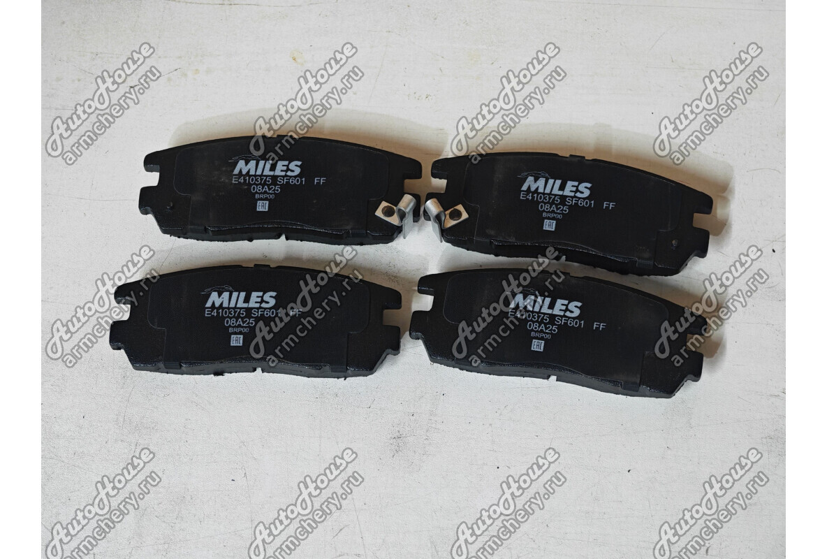 Колодки задние MILES Great Wall Hover H3 [2.0 16V 5MT внедорожник 4X4]