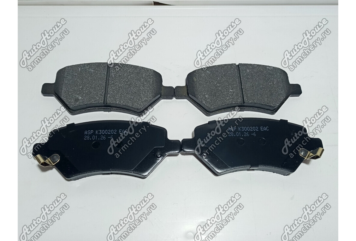 Колодки передние ASP Lifan X70 [2.0 16V 5MT внедорожник]