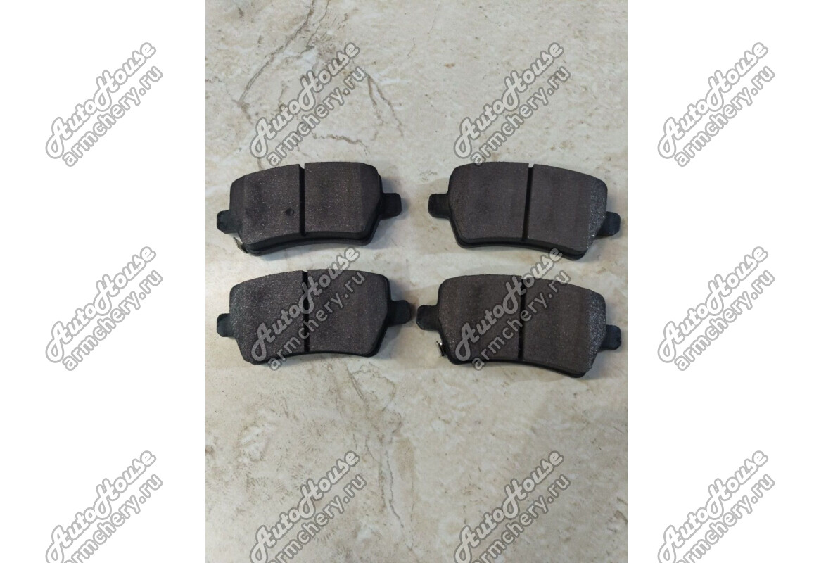 Колодки задние ZEKKERT Exeed TXL [1.6 16V 7 AMT внедорожник Turbo]