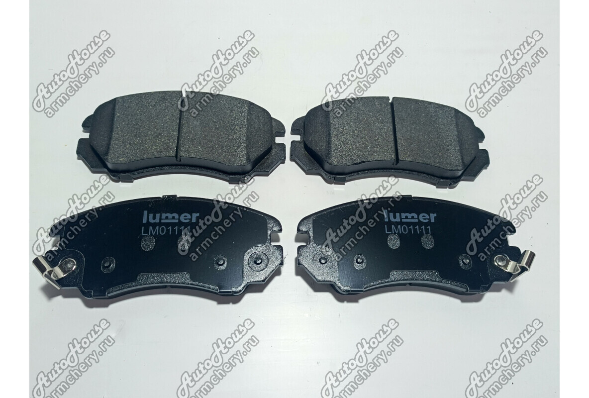 Колодки передние LUMER Chery Tiggo 8 Pro [2.0 16V CVT внедорожник Turbo]